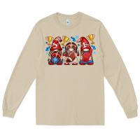 Mushroom football gnome with element Long Sleeve Tee - texasbilliewilder
