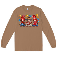 Toasted Coconut football gnome with element Long Sleeve Tee - texasbilliewilder