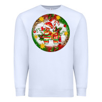 White Christmas Pinata Ornament Premium Sweatshirt - Artiststas