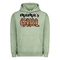 Pigment Oil Green mama s girl Urban Hoodie - MaliasSmallBusiness