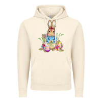 Vintage Artic easter bunny and eggs Vintage Hoodie - AdoDesignShop