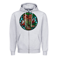 Christmas Cowboy Boots Zipper Hoodie | Teevron