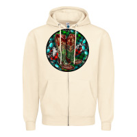 Sandshell Christmas Cowboy Boots Zipper Hoodie - RanaPortraitStore