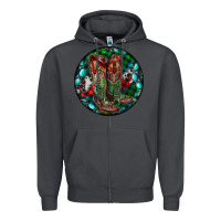 Smoke Christmas Cowboy Boots Zipper Hoodie - RanaPortraitStore