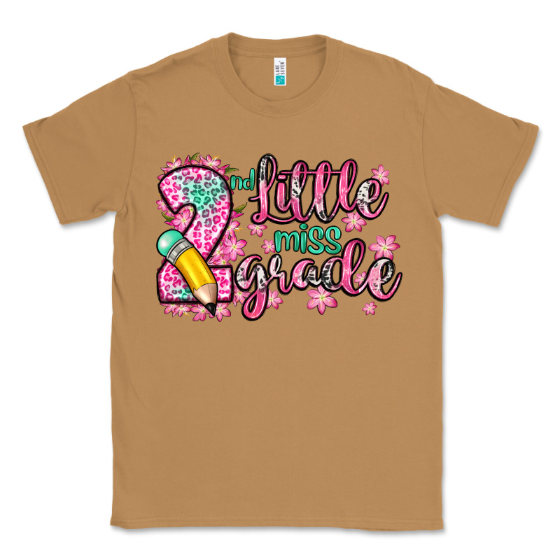 Little Miss 2nd Grade Classic Tee by Zillion Design Studio | Teevron