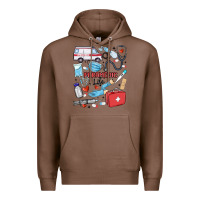 Chestnut can't talk right now doing paramedic stuff Premium Hoodie - MaliasSmallBusiness