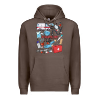 Coffee can't talk right now doing paramedic stuff Premium Hoodie - MaliasSmallBusiness