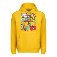 Lemon can't talk right now doing paramedic stuff Premium Hoodie - MaliasSmallBusiness