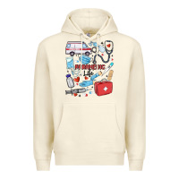 Sandshell can't talk right now doing paramedic stuff Premium Hoodie - MaliasSmallBusiness