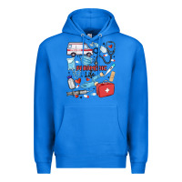 True Royal can't talk right now doing paramedic stuff Premium Hoodie - MaliasSmallBusiness