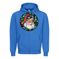 True Royal Christmas Santa Claus Zipper Hoodie - RanaPortraitStore