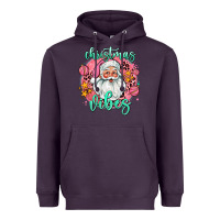 Plum christmas vibes santa Heavyweight Hoodie - AdoDesignShop