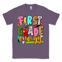 Lavender first grade energy Classic Tee - texasbilliewilder
