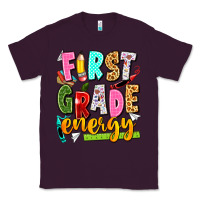 Plum first grade energy Classic Tee - texasbilliewilder