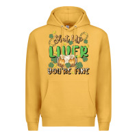 Mustard shut up liver you're fine Premium Hoodie - MaliasSmallBusiness