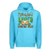 Ocean Blue shut up liver you're fine Premium Hoodie - MaliasSmallBusiness