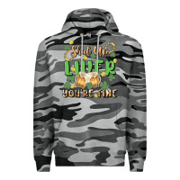 Slate Camo shut up liver you're fine Premium Hoodie - MaliasSmallBusiness