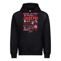 Black believe like mary trust like joseph valentine s da Urban Hoodie - MaliasSmallBusiness