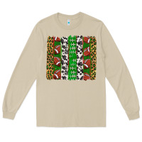 Mushroom football brush strokes Long Sleeve Tee - texasbilliewilder