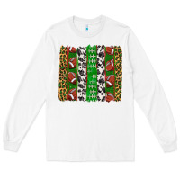 White football brush strokes Long Sleeve Tee - texasbilliewilder