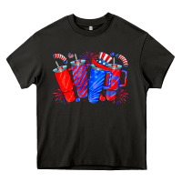 Asphalt american obsessive cup Heavy Core Tee - CowhideDigitalArt