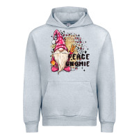 Heather Grey peace gnomie Urban Hoodie - MaliasSmallBusiness