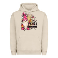 Pigment French Oak peace gnomie Urban Hoodie - MaliasSmallBusiness