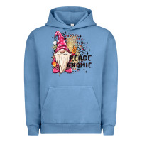 Pigment Pebble Blue peace gnomie Urban Hoodie - MaliasSmallBusiness