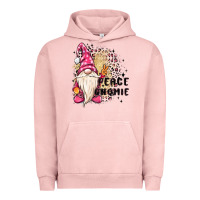 Pigment Salmon peace gnomie Urban Hoodie - MaliasSmallBusiness