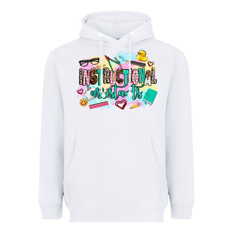 Instructional Assistant's Heavyweight Hoodie by AdoDesignShop | Teevron