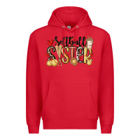 Red softball sister Premium Hoodie - MaliasSmallBusiness