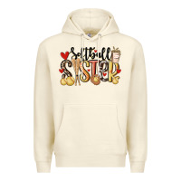 Sandshell softball sister Premium Hoodie - MaliasSmallBusiness