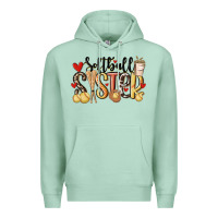 Seafoam softball sister Premium Hoodie - MaliasSmallBusiness