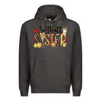 Smoke softball sister Premium Hoodie - MaliasSmallBusiness