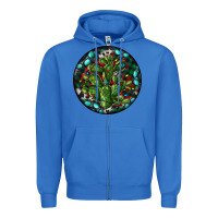 True Royal Christmas Santa Claus round Zipper Hoodie - RanaPortraitStore