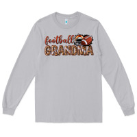 Moon Dust football grandma with leopard Long Sleeve Tee - texasbilliewilder