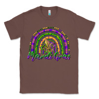 Chestnut mardi gras rainbow and fleur de lis Classic Tee - RanaPortraitStore
