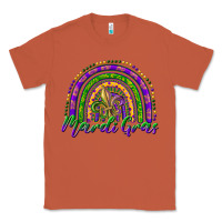 Copper mardi gras rainbow and fleur de lis Classic Tee - RanaPortraitStore
