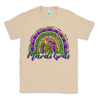 Mushroom mardi gras rainbow and fleur de lis Classic Tee - RanaPortraitStore
