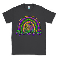 Smoke mardi gras rainbow and fleur de lis Classic Tee - RanaPortraitStore
