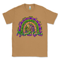 Toasted Coconut mardi gras rainbow and fleur de lis Classic Tee - RanaPortraitStore