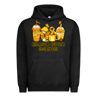 Pigment Black Childhood Cancer Awareness coffee cups Urban Hoodie - NancyCooperArtShop