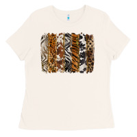 Bone western animal patterns brushstoke Ladies Tee - BarkalooDesign