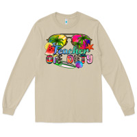 Mushroom teacher off duty Long Sleeve Tee - Zillion Design Studio