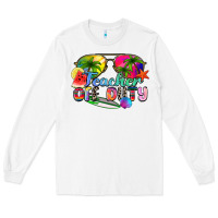 White teacher off duty Long Sleeve Tee - Zillion Design Studio