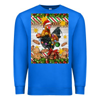 True Royal Christmas rooster Premium Sweatshirt - Artiststas