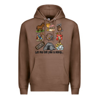 Chestnut let me tell you a story Premium Hoodie - MaliasSmallBusiness