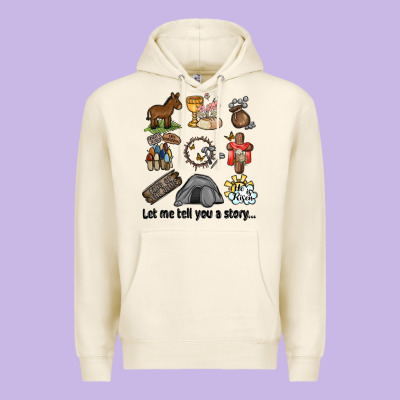 Let Me Tell You A Story Premium Hoodie Designed By Maliassmallbusiness