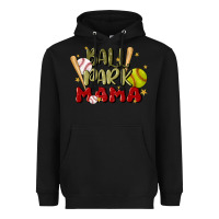 Black ballpark mama Heavyweight Hoodie - JahusDesignShop
