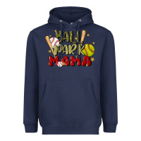 Navy ballpark mama Heavyweight Hoodie - JahusDesignShop